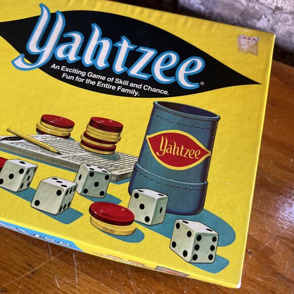 Vintage Classic Yahtzee Board Dice Game 1956 NEW - Picture 3 of 7
